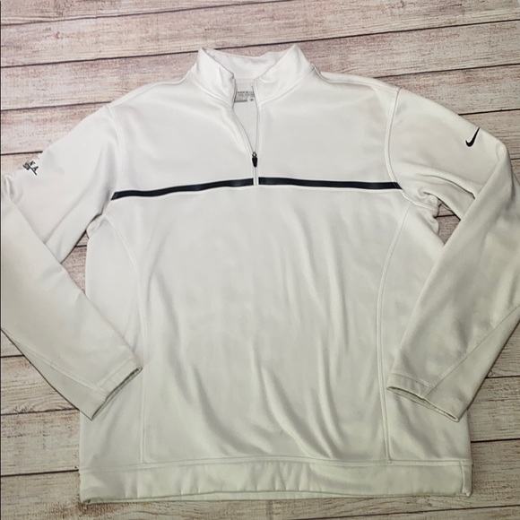 Nike Other - Nike Mens White L Thermal Pullover